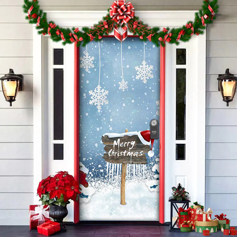 Christmas Door Cloth