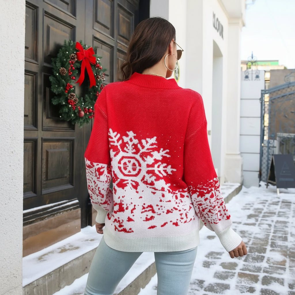 Snowflake Christmas Sweater