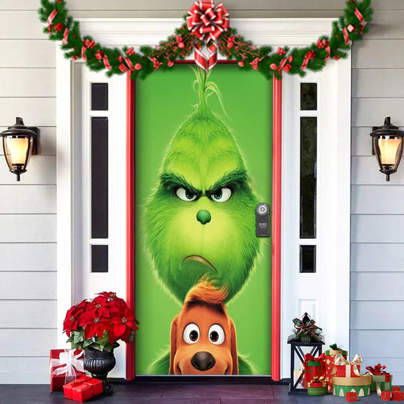 Christmas Door Cloth
