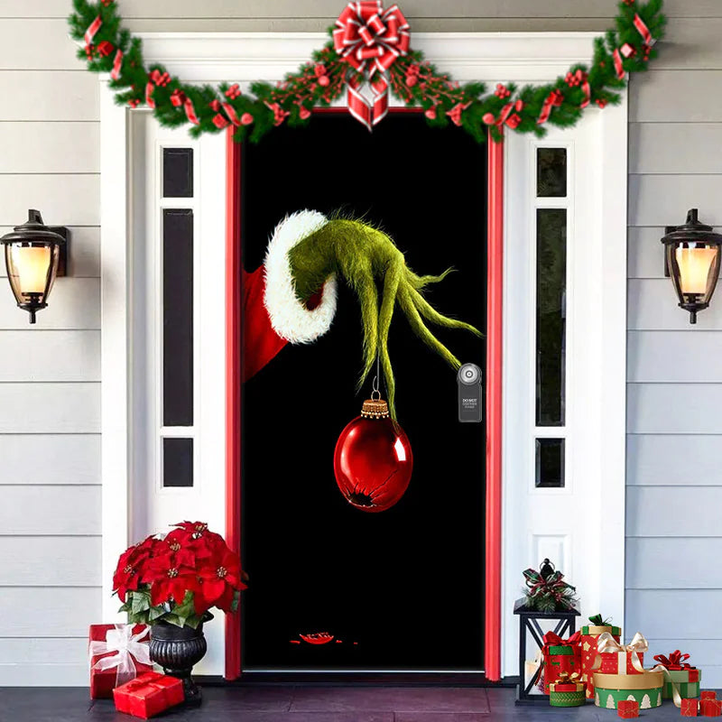 Christmas Door Cloth