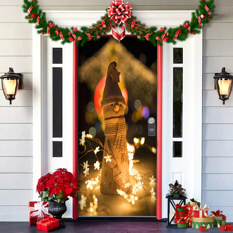 Christmas Door Cloth