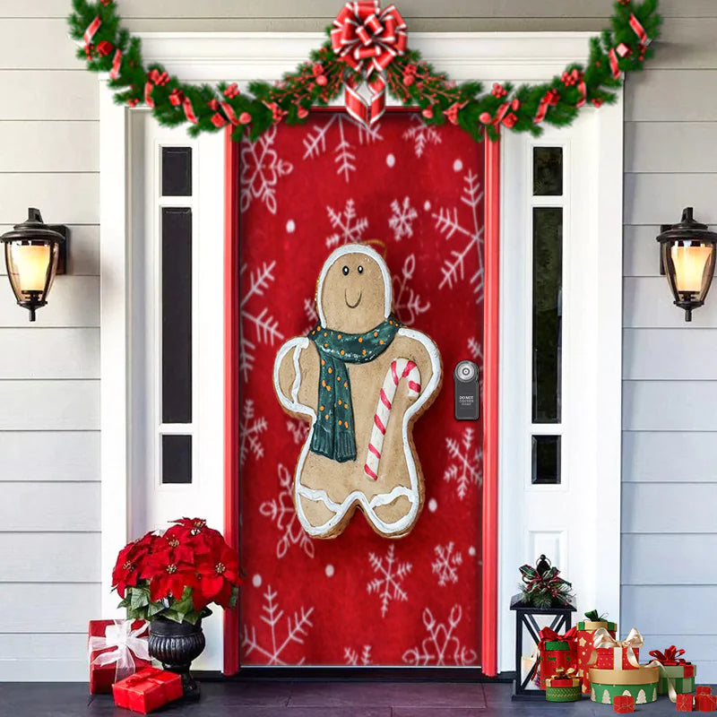 Christmas Door Cloth