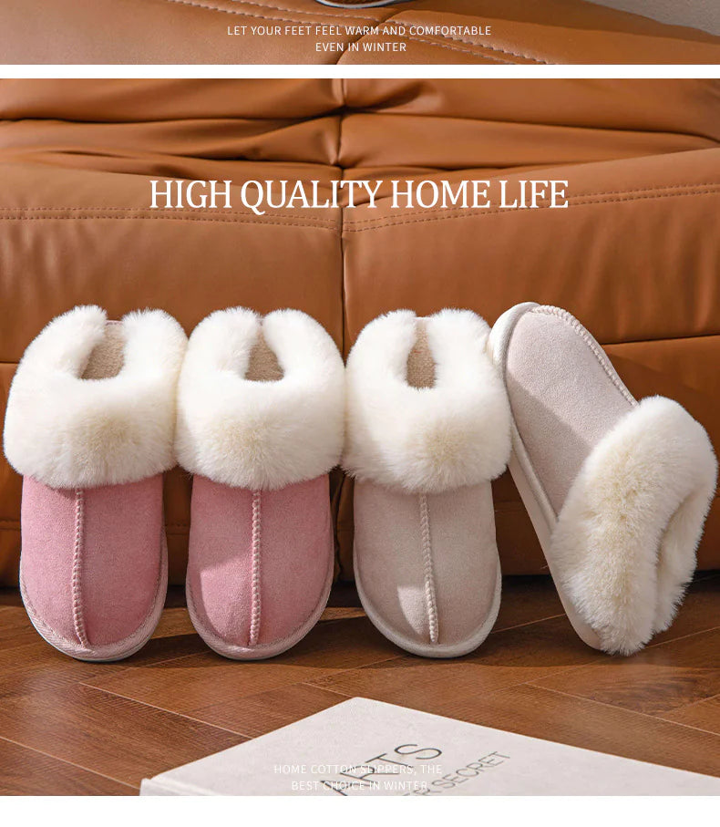 Winter Fur Slippers