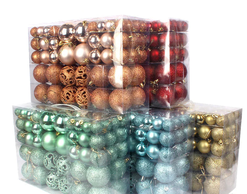 100-Piece Christmas Balls