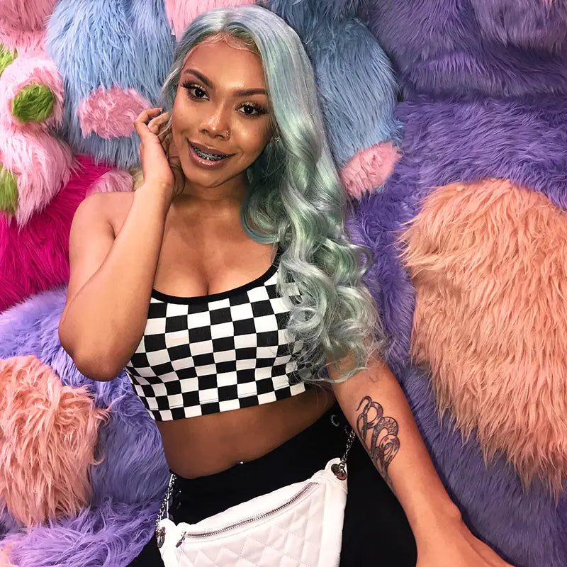 finish isnpired crop top