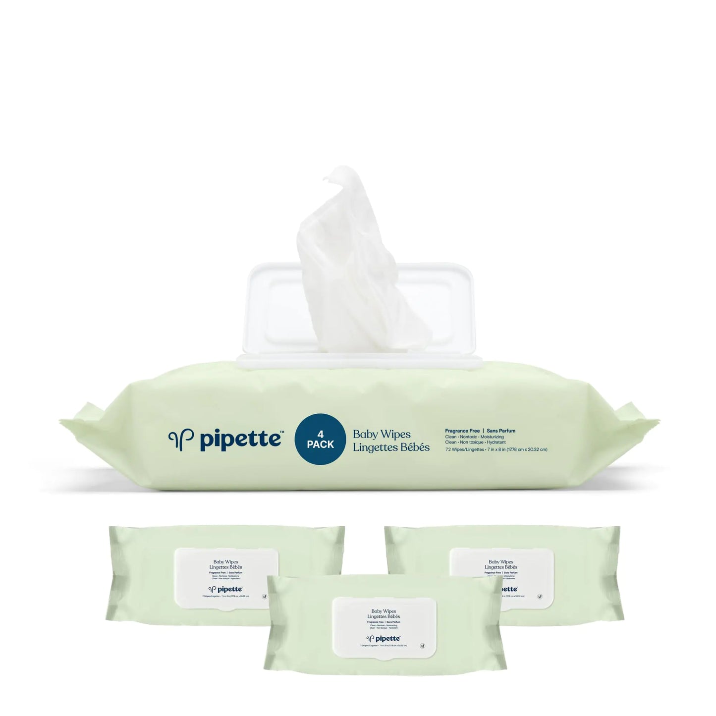 Pipette Baby Wipes