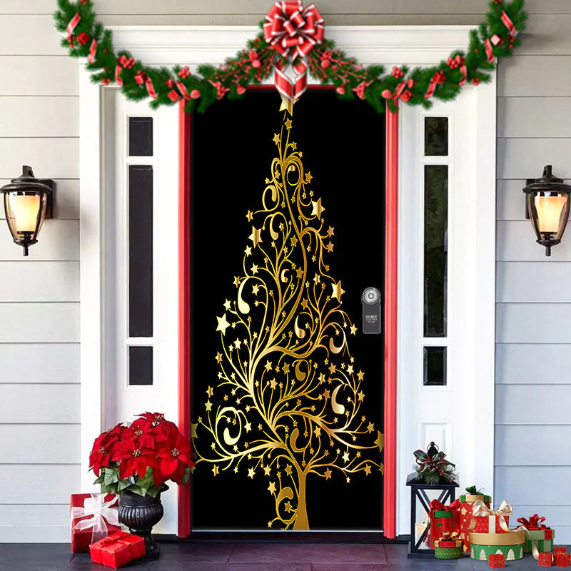 Christmas Door Cloth