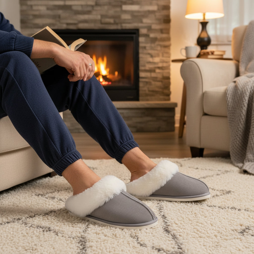 Winter Fur Slippers