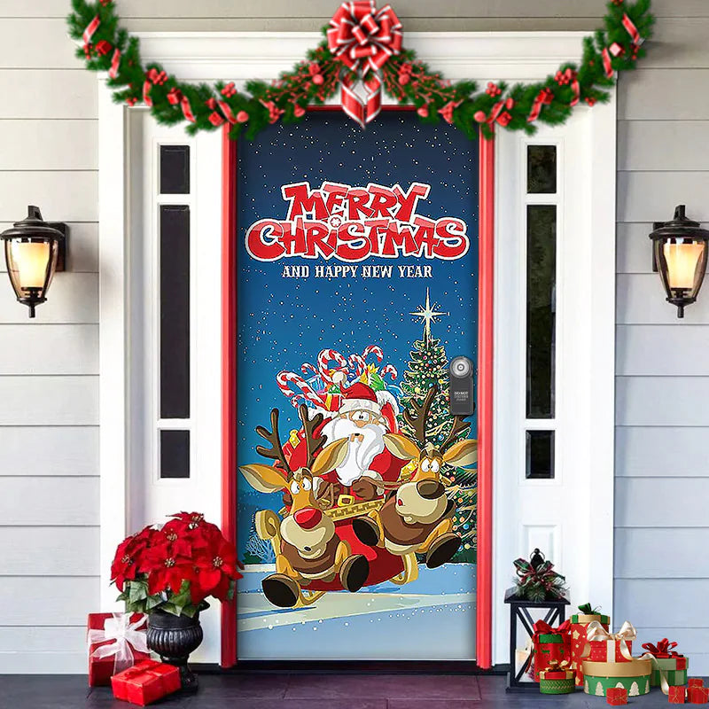 Christmas Door Cloth