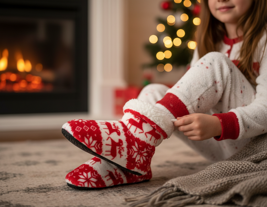 Christmas Sock Slippers