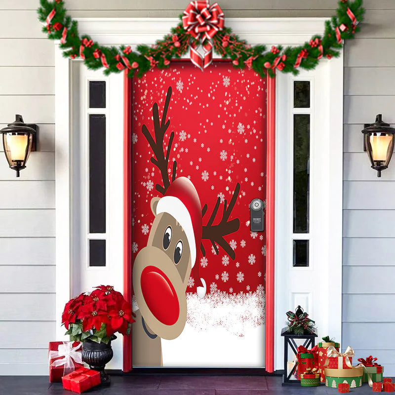 Christmas Door Cloth