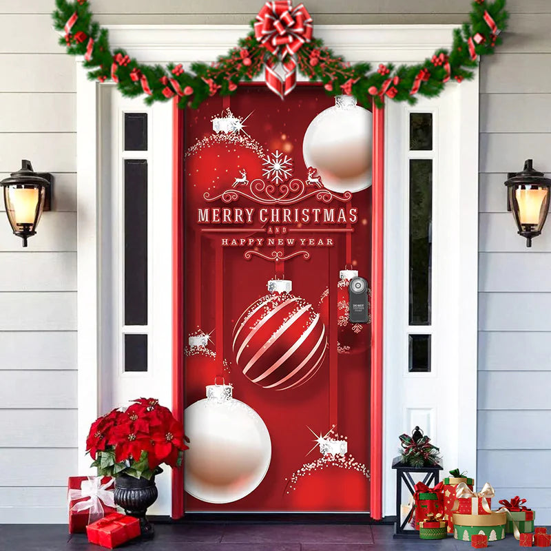 Christmas Door Cloth