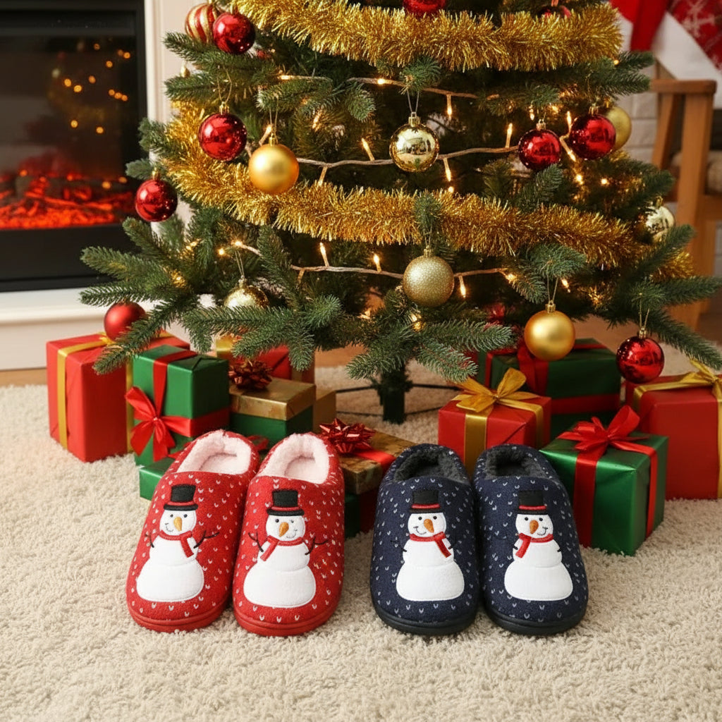 Snowman Slippers