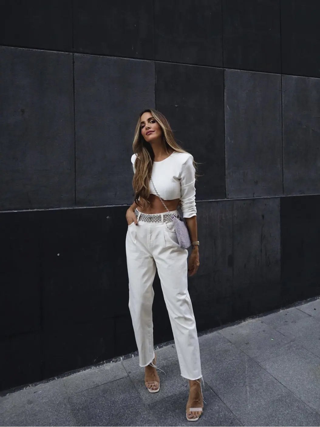 Euro-American Chic Polyester Tops