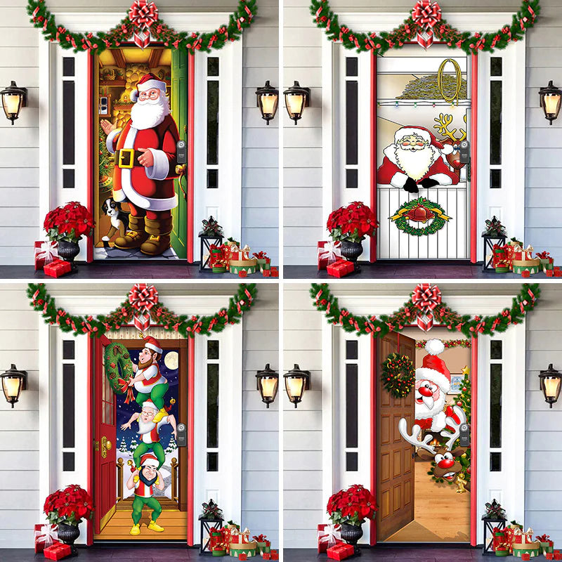 Christmas Door Cloth