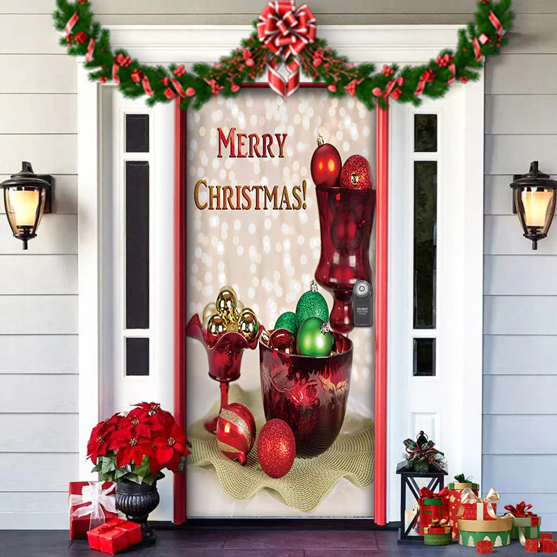 Christmas Door Cloth