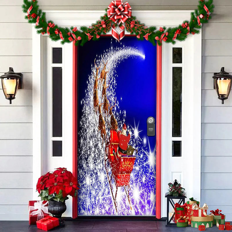 Christmas Door Cloth