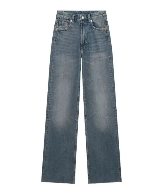 Maillard High Waist Loose Wide Leg Jeans