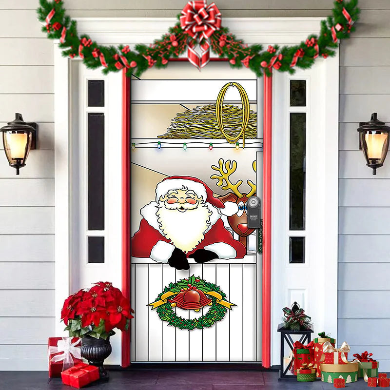 Christmas Door Cloth