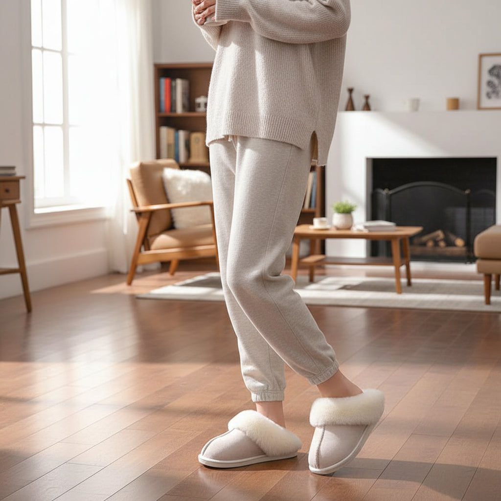 Winter Fur Slippers