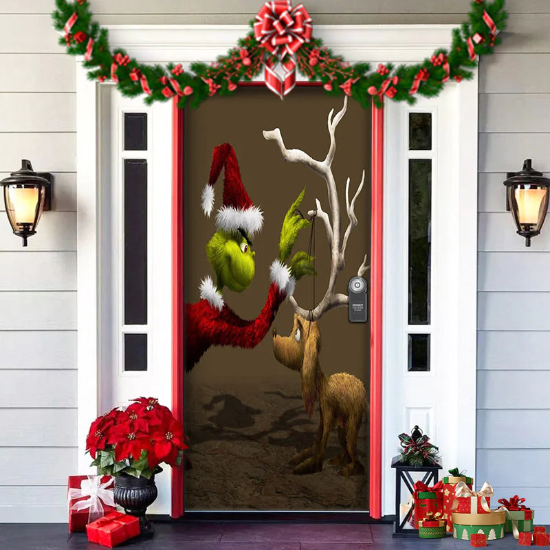 Christmas Door Cloth