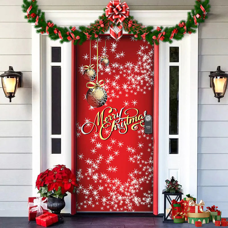 Christmas Door Cloth