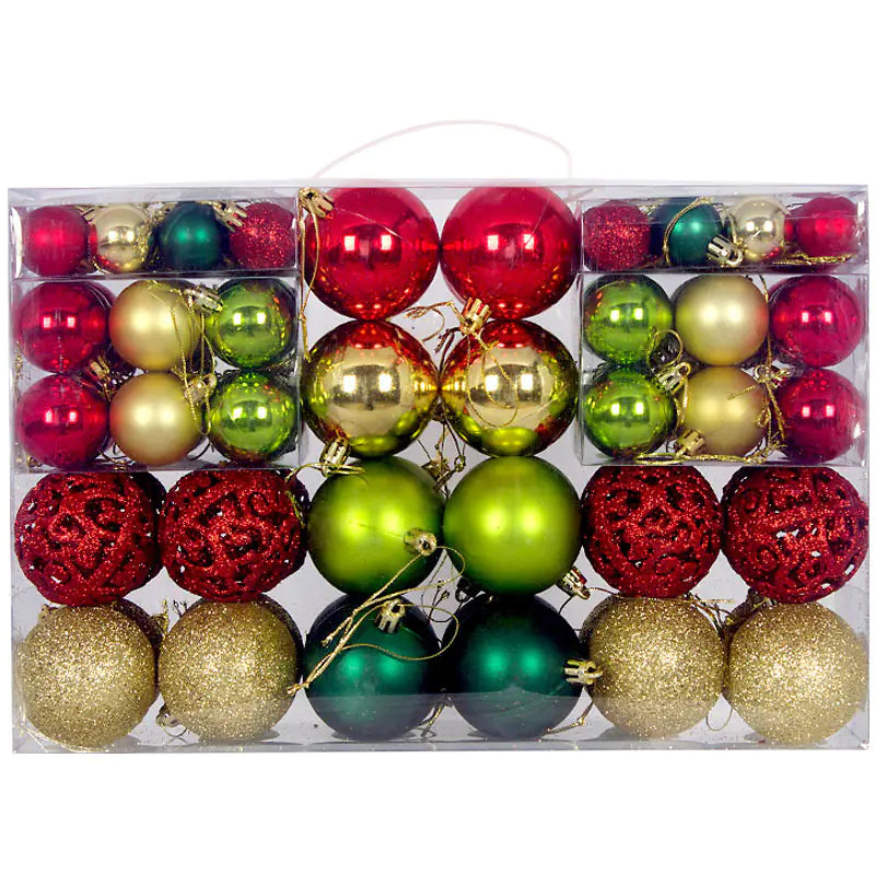 100-Piece Christmas Balls