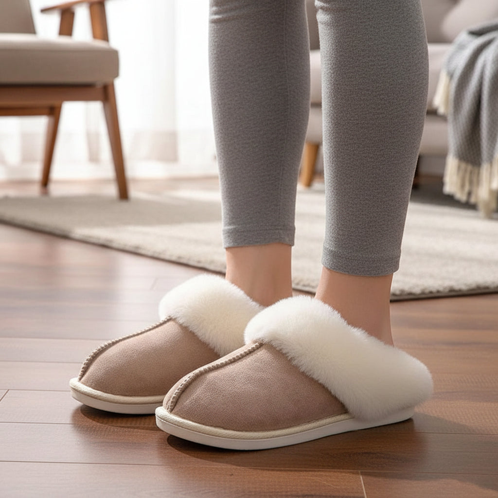 Winter Fur Slippers