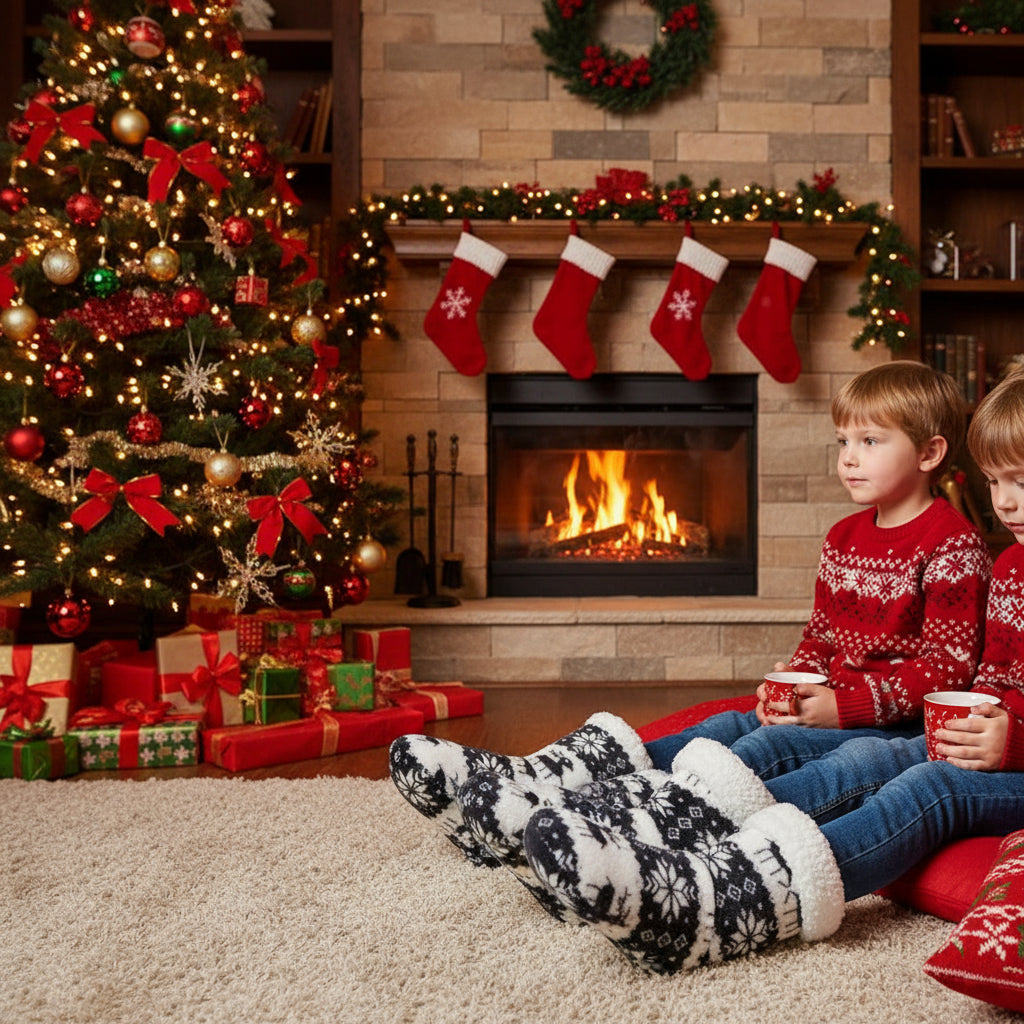 Christmas Sock Slippers