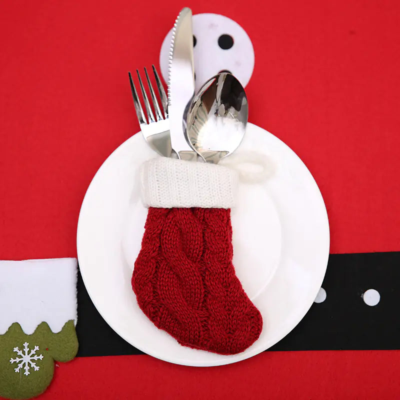 Knitted Cutlery Cover
