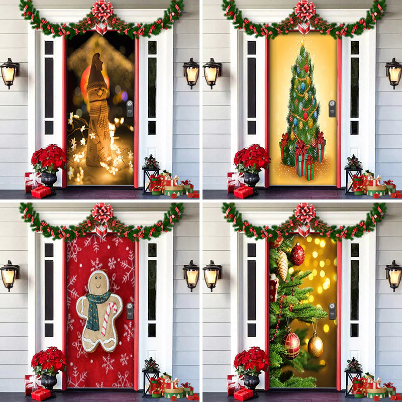 Christmas Door Cloth