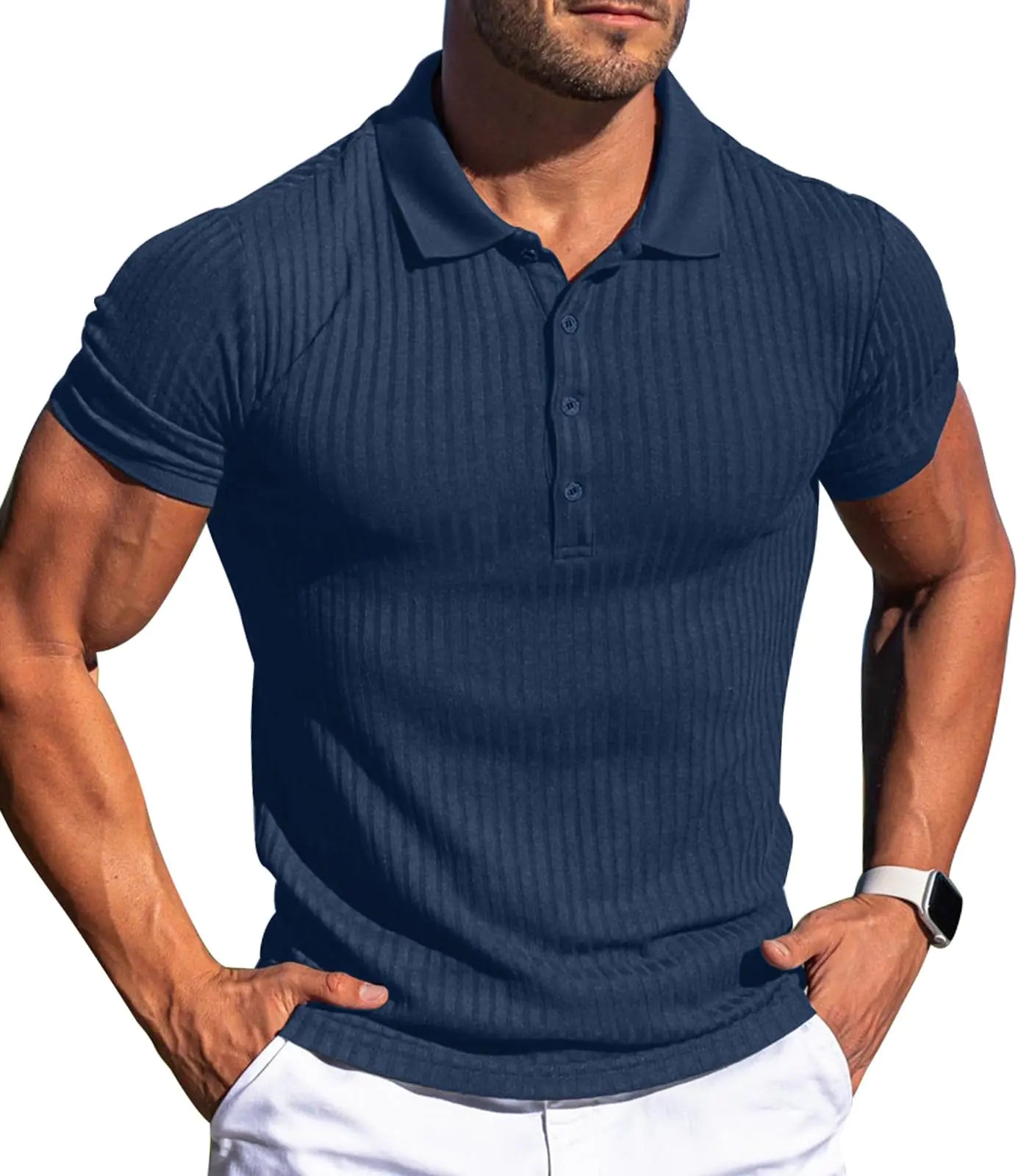askdeer polo blue